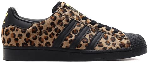 animal print sneakers adidas|adidas sneakers with leopard trim.